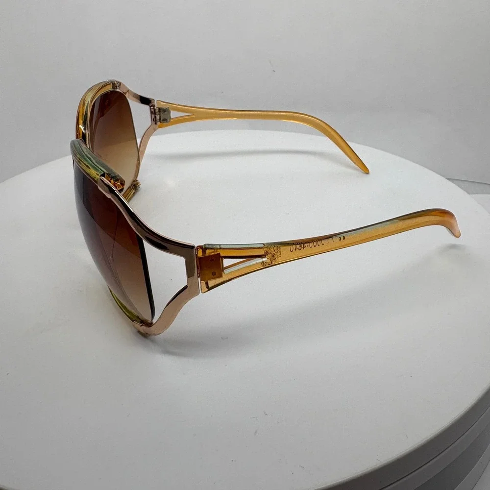 Franco Sarto Oversized Sunglasses Brown Gradient Lenses Stylish‎ Fashion